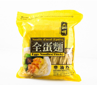 寿桃全蛋面(粗)454g