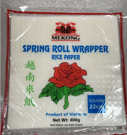 湄公越南米纸方行22cm