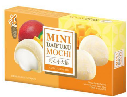 Loves Flower Mini Mochi Mango Flav 80g