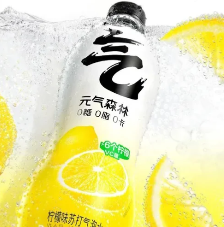 GKF Sparkling Water-Lemon Soda 480ML