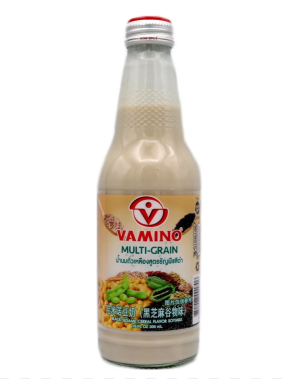 VAMINO Multi Grain Black Sesame Cereal Flav Soymilk 300ml