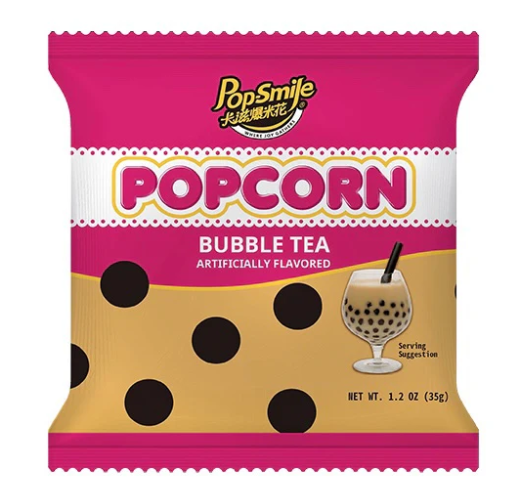 Pop Smile Bubble Tea Flav Popcorn 35g