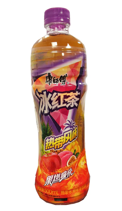 康师傅冰红茶热带风味500ml