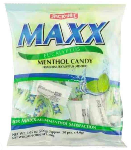 Jack'n Jill - Maxx Cool Menthol Candy 200G