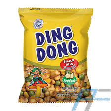 DING DONG Snack Mix Nuts Real Garlic 95g