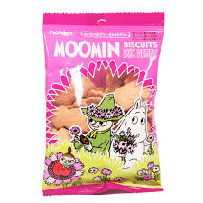 Hokka Moomin Mixed Berries Flavor Cookies 60g