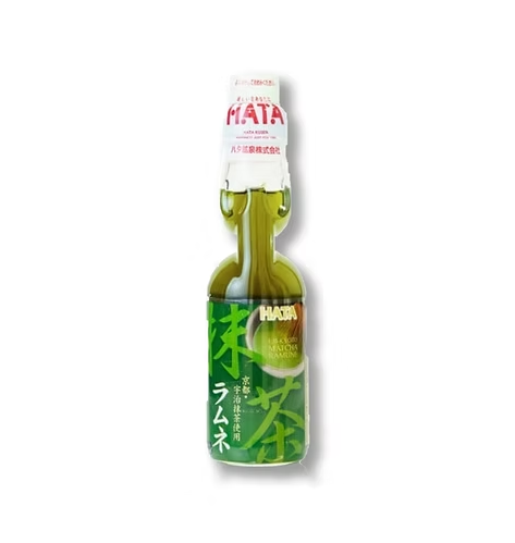 Hatakosen Ramune Soda Matcha Flav 200ml
