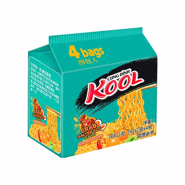 CDK Crab Salted Egg Flav Noodles 368g