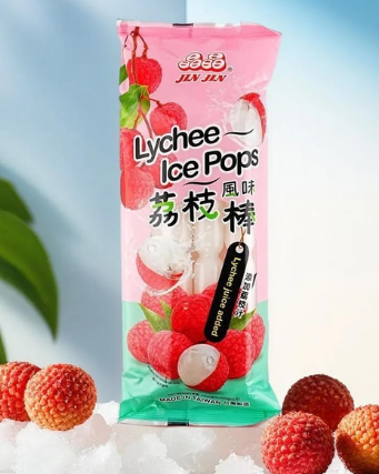 JJ Ice Pops Lychee Flavour 680g
