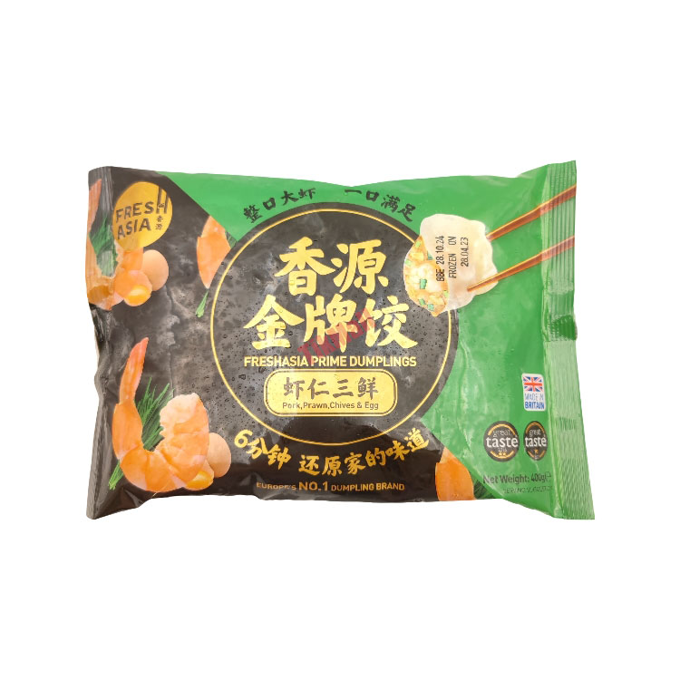 香源黄瓜鲜虾水饺400g