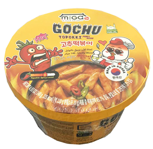 MIGA Chu Luv Topokki Fiery Hot Carbonara 140G