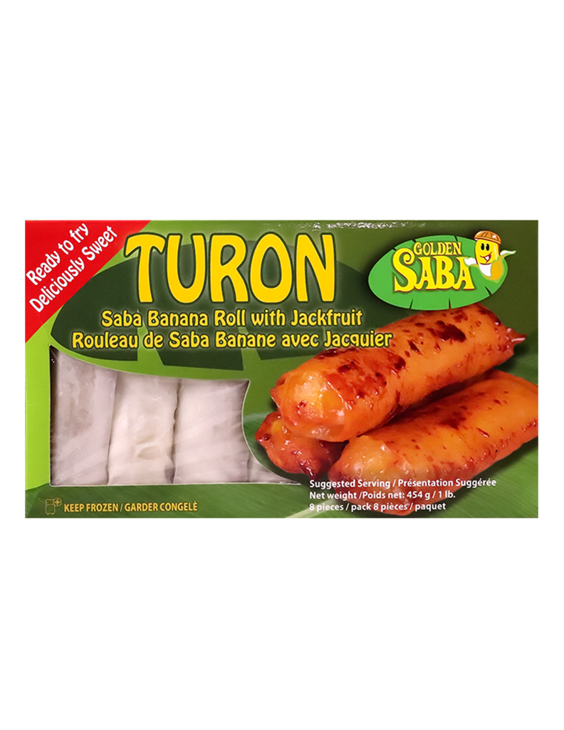 Golden Saba Banana Roll With Jackfruit 454g