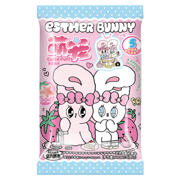 艾丝乐小兔萌宠草莓味6g