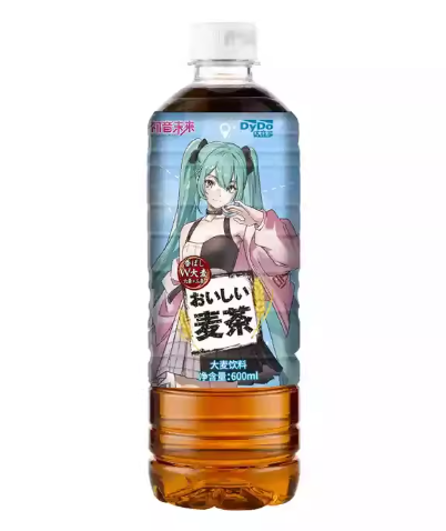 达亦多大麦饮料初音未来款600ml
