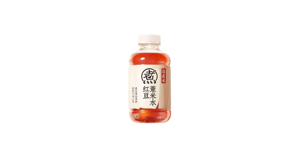Genki Forest Red Bean Coix Seed Drink 500ml