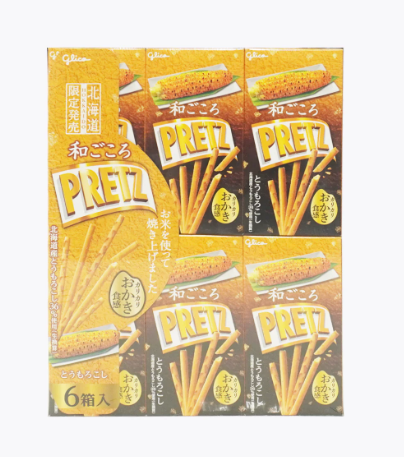 百力滋烤玉米味饼干棒132g