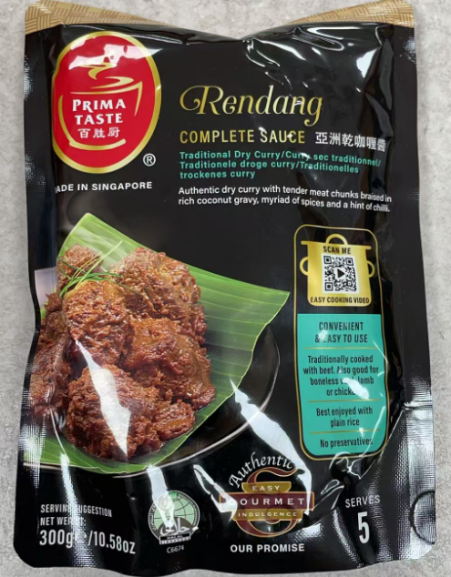 Prima Taste Rendang Sauce 300g