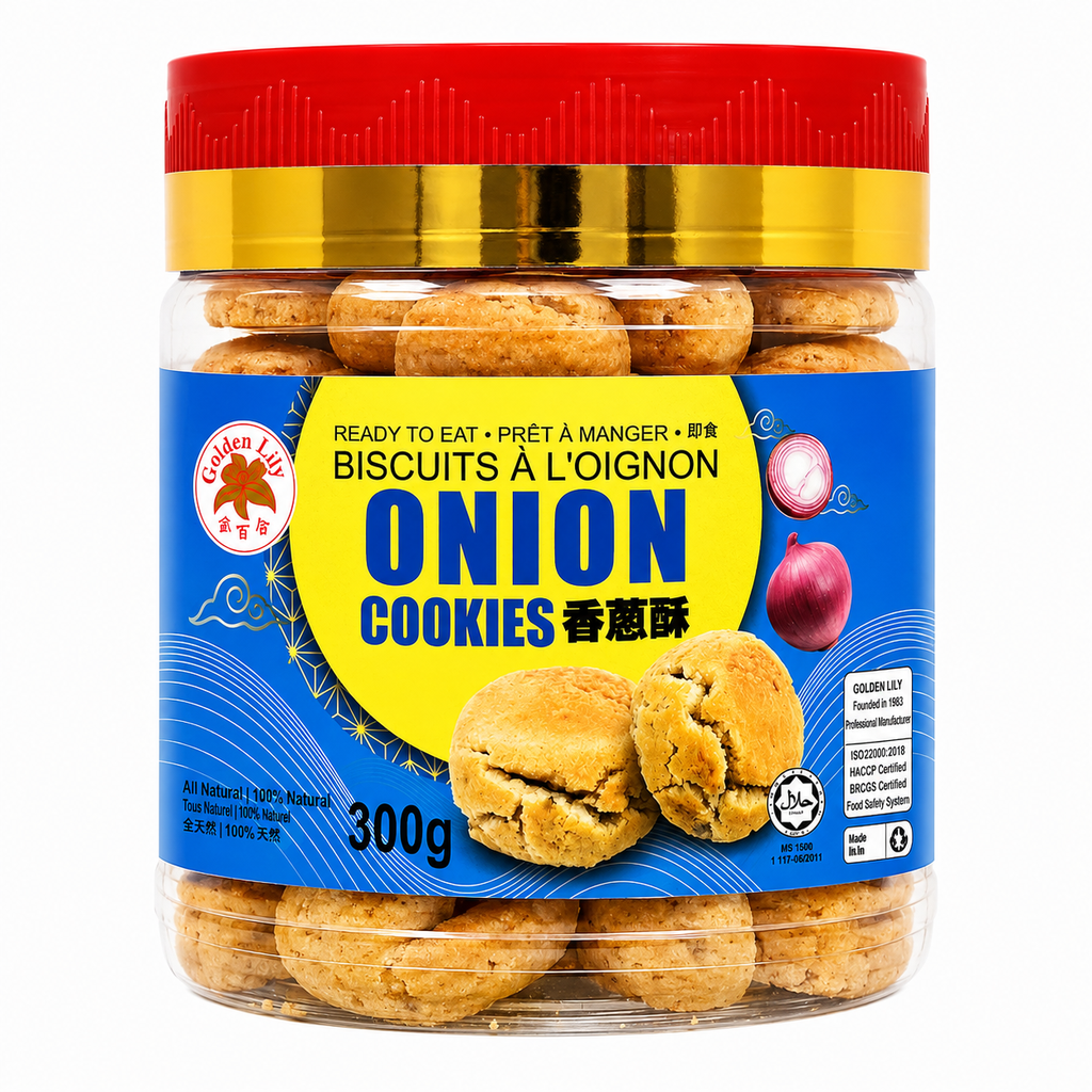 Golden Lily Cookies Onion Flav 300g