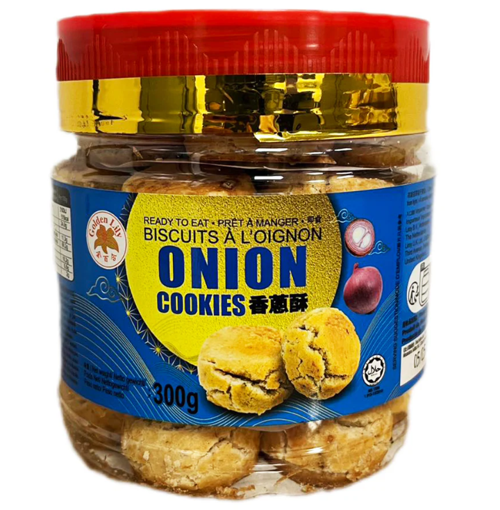 Golden Lily Cookies Onion Flav 300g