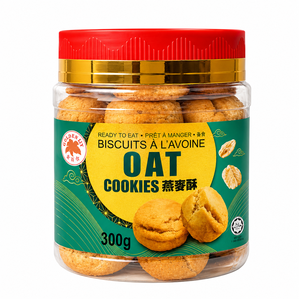 Golden Lily Cookies Oat Flav 300g