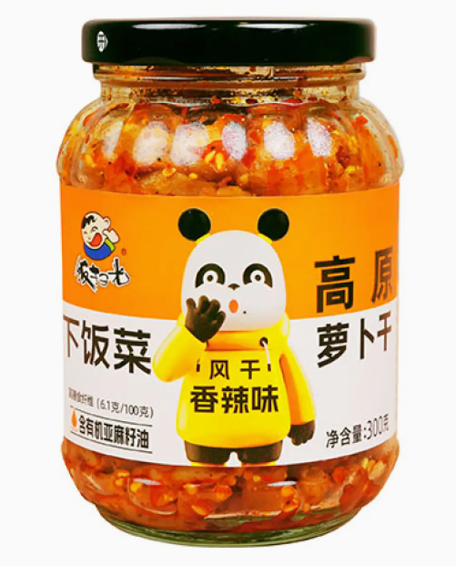 饭扫光萝卜干-麻辣300G