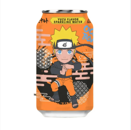 火影忍者柚子风味气泡水330ml