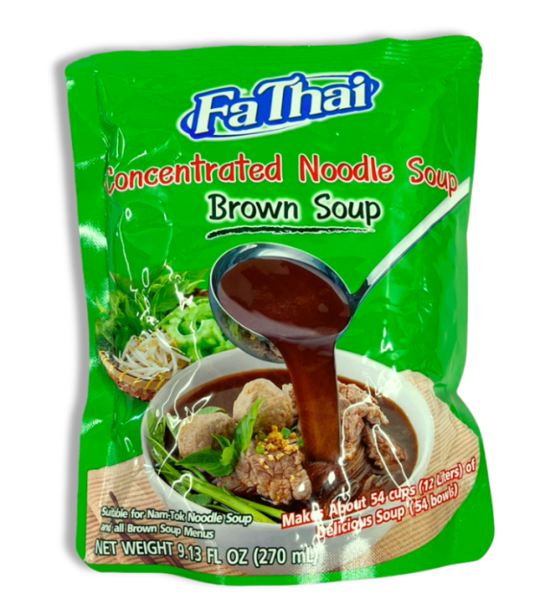 FA THAI Concentrated Brown Noodle Soup 270ml