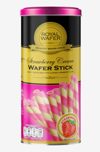 Royal草莓威化条125g