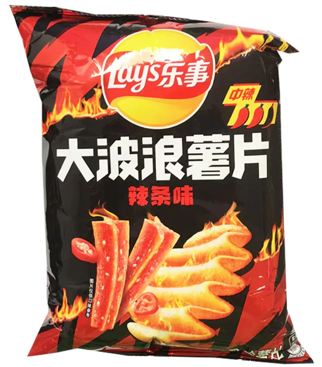 LAY Potato Chip Spicy Strip 70G