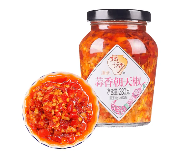 坛坛香蒜香朝天椒280G
