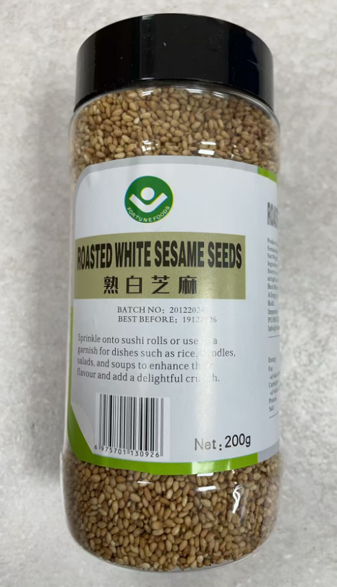Fortune Brand Roadted White Sesame Seeds200g