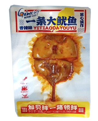 YX Big Squid Skewer - Spicy 50G