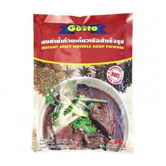 GOSTO Instant Spicy Noodle Soup Powder 208G