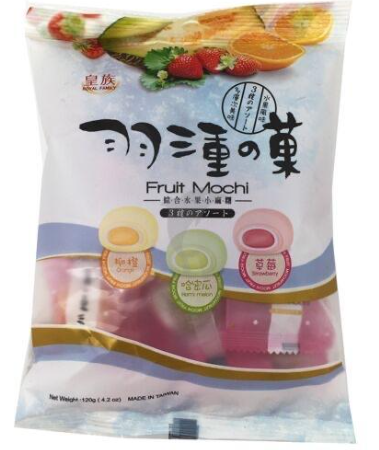 皇族羽三重之菓草莓柳橙哈密瓜120g