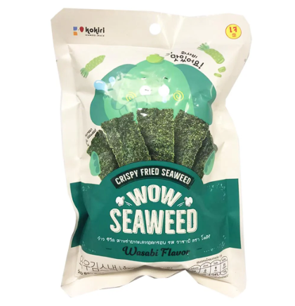 哇象酥脆海苔芥末味12g