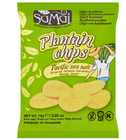SAMAI海盐口味香蕉片75G