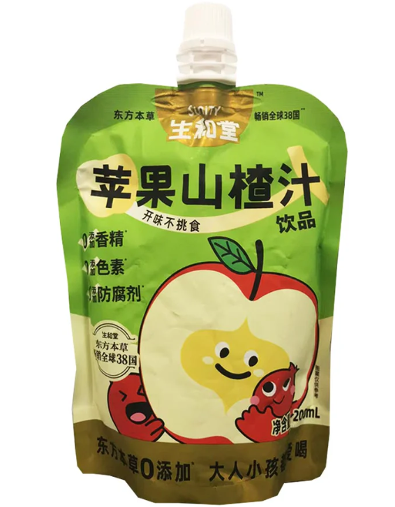 生和堂苹果山楂汁200ML