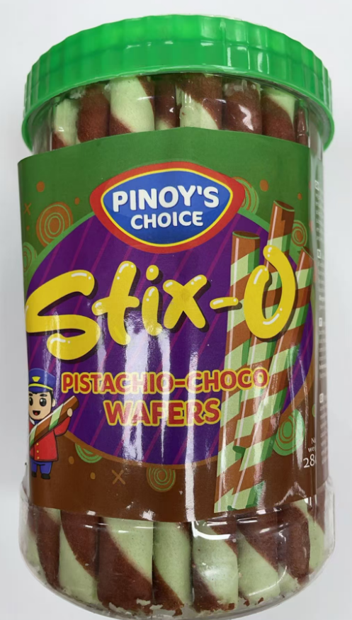 Pinoy's Choice开心果巧克力味夹心棒280g