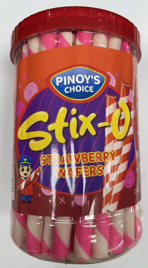 Pinoy's Choice草莓味夹心棒280g