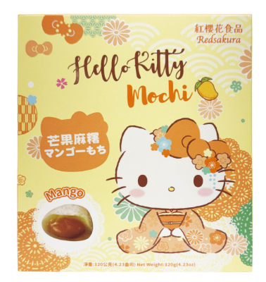 红樱花食品HelloKitty芒果麻糬120g