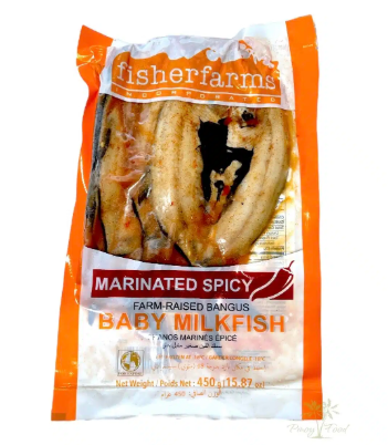 Fisher Farm Marinated Spicy Baby MilkFish 450g