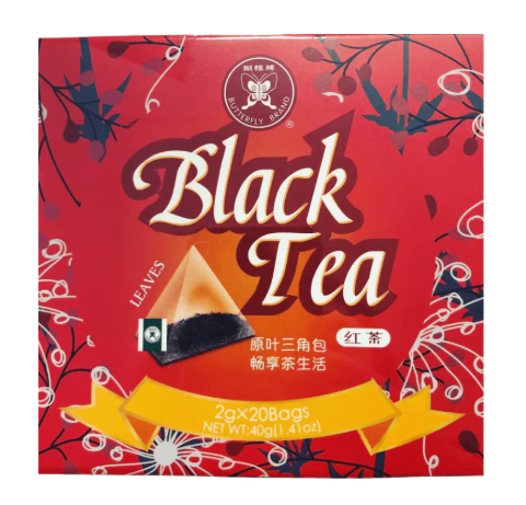 蝴蝶牌红茶三角包20bags