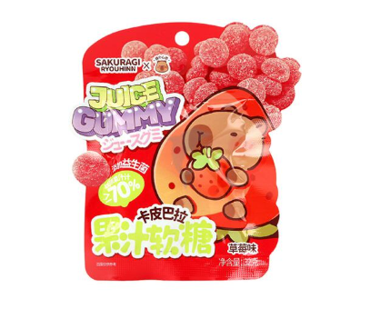 卡皮巴拉果汁软糖-草莓32G