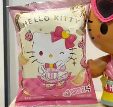 轻食兽-Hello Kitty脆虾片（鲜虾味）12G