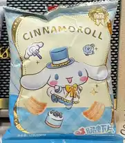 Qing Shi Shou-Cinnamoroll Crispy Prawn Cracker Slices(Prawn ﬂavour) 12G