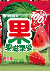 好丽友果滋果姿西瓜味60G