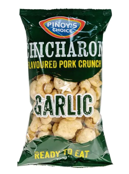 Pinoy's Choice即食油爆猪皮大蒜味100g