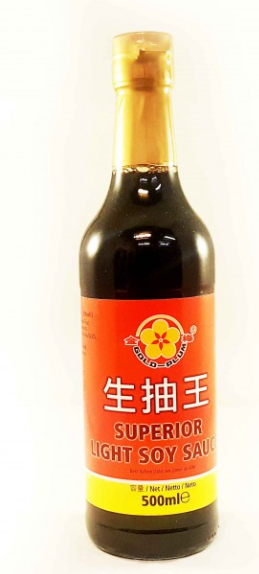 金梅牌生抽王500ML