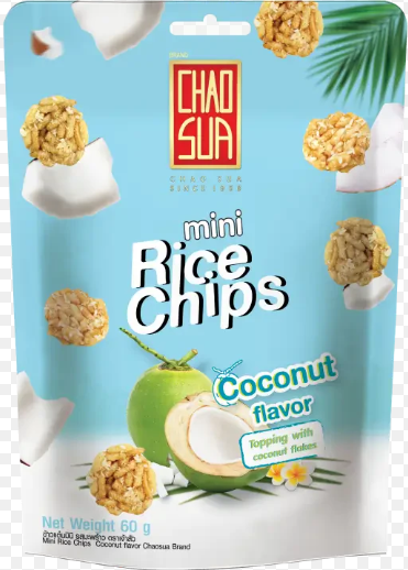 CHAO SUA迷你椰子味米片60G