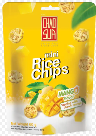 CHAO SUA芒果味迷你米片60G